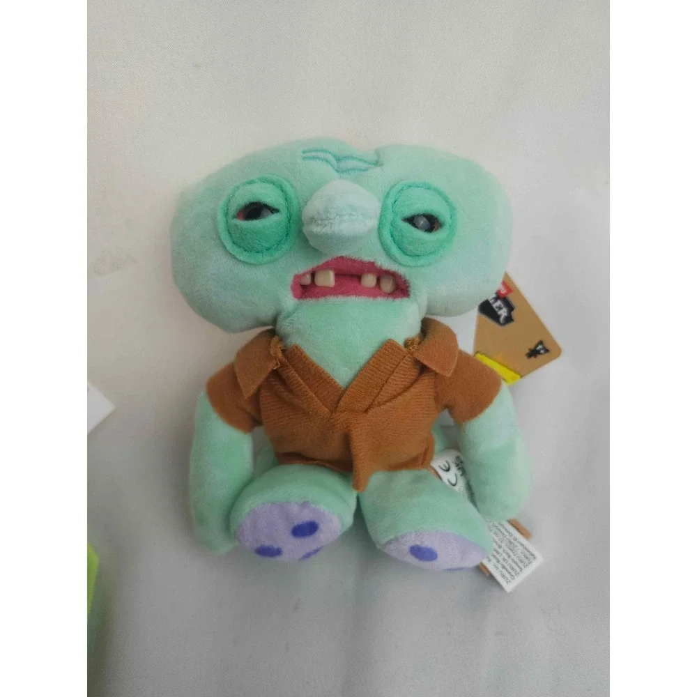 Zuru Fuggler SpongeBob SquarePants Gary and Squidward Plush Keyring Set NWT